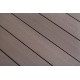 'Q-Deck' Smartboard Composite Decking  Chocolate Brown 20mm x 138mm x 3.6m